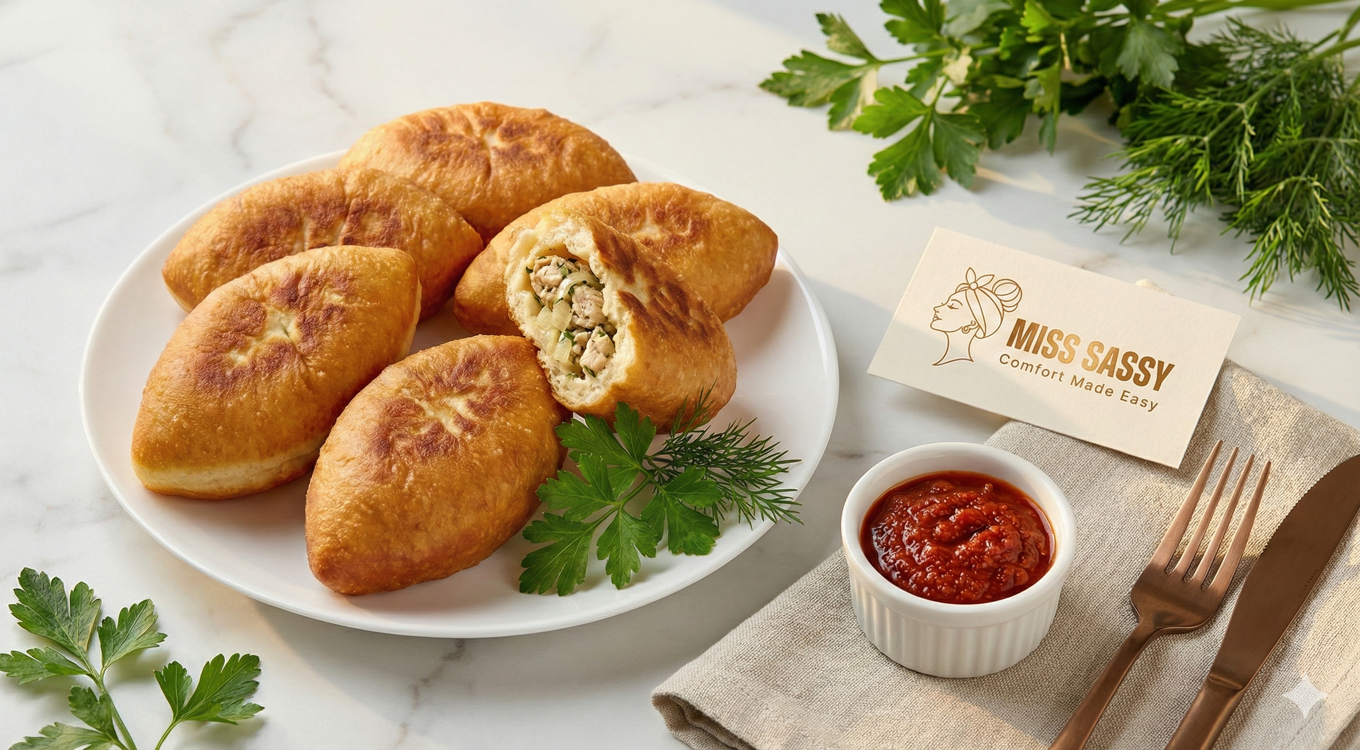 Fried Stuffed Dough (Piroshki, Chebureki & Bilyashi)
