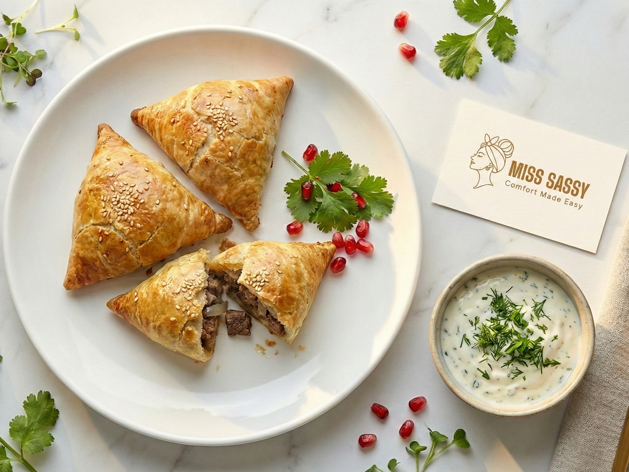 Miss Sassy Samsa Beef 1.35lb