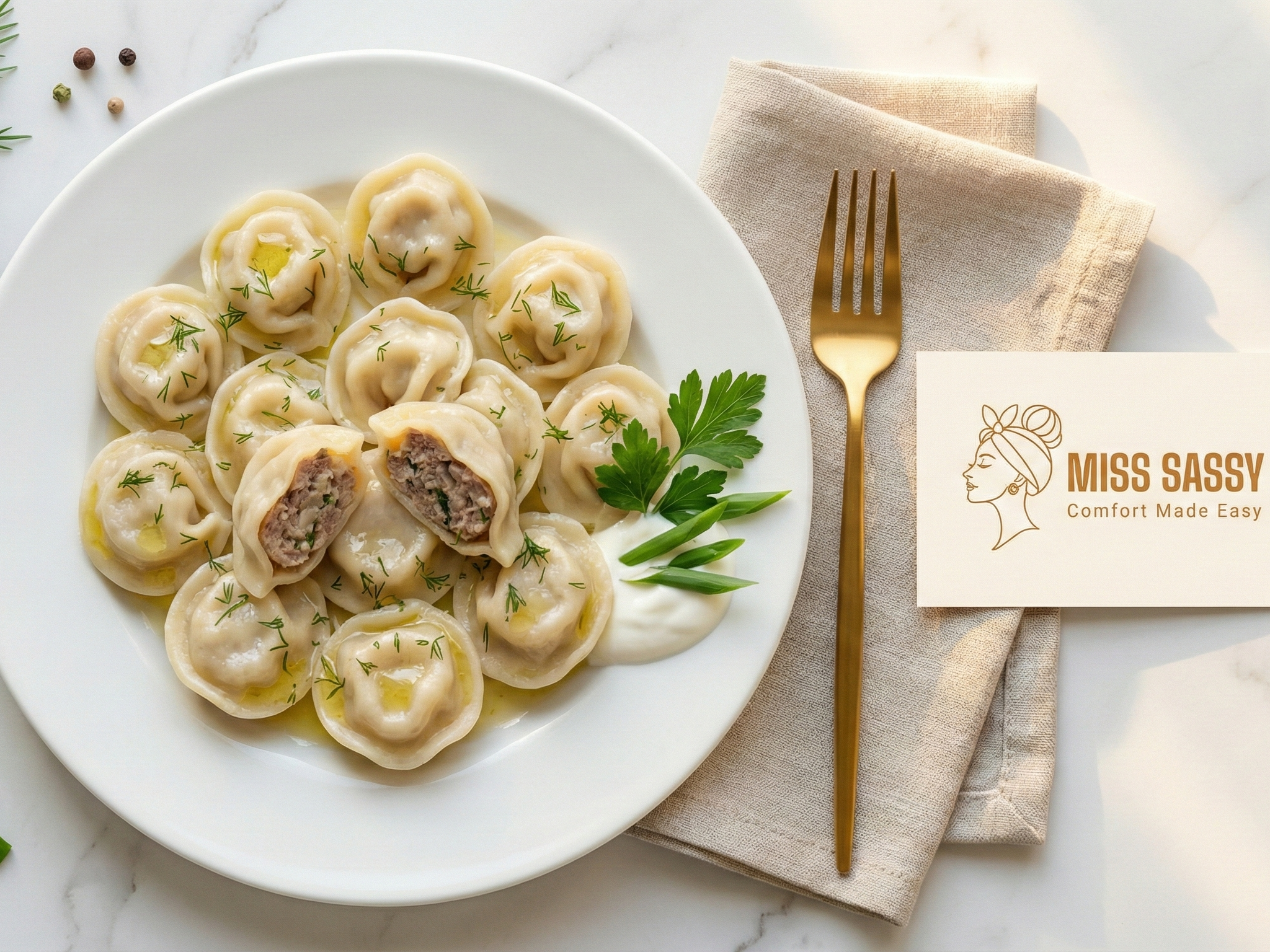Miss Sassy Pelmeni Pork & Beef 2lb