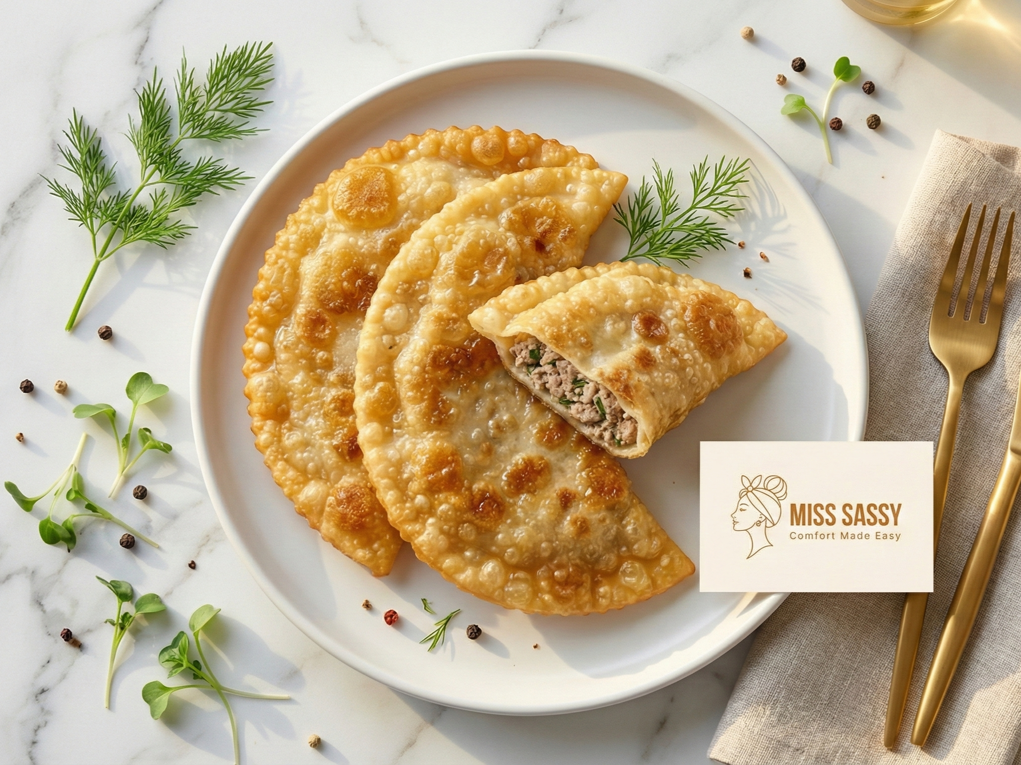 Miss Sassy Chebureki Pork 1lb