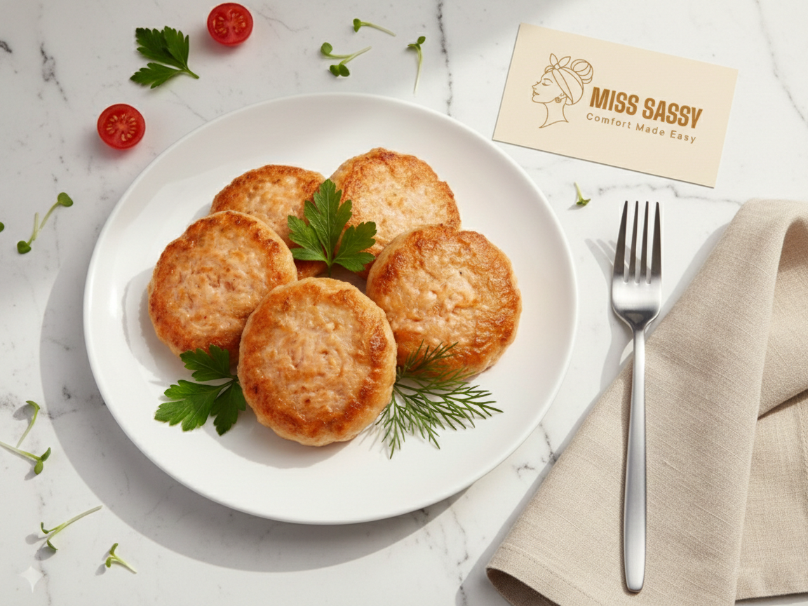 Miss Sassy Cutlets Salmon 1.12lb