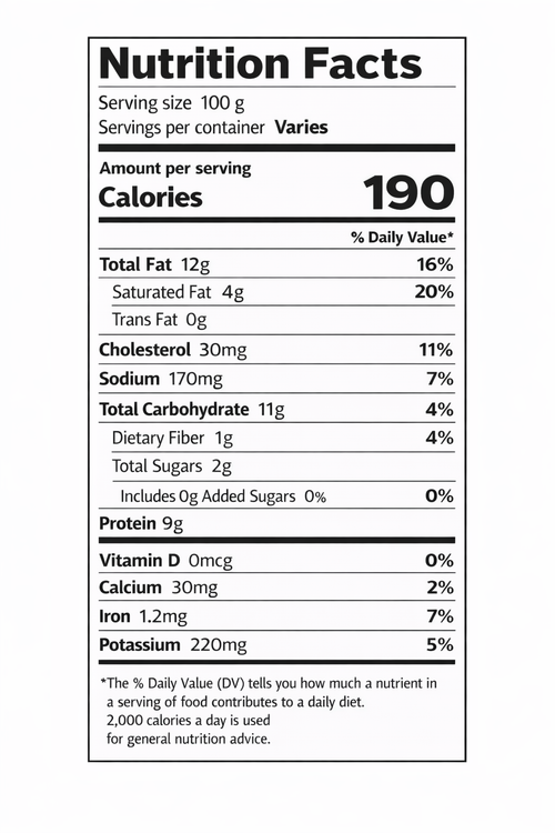 Cabbage Rolls Beef – Made with Halal-Certified Beef, 1.5 lb