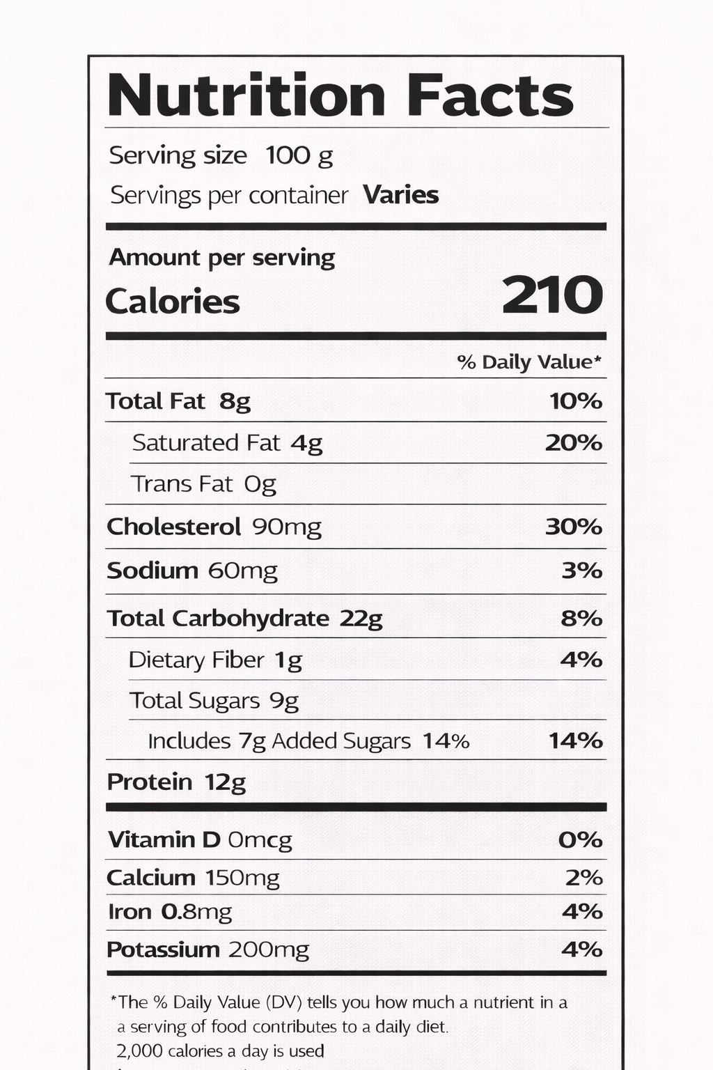 Miss Sassy Syrnyky 1lb