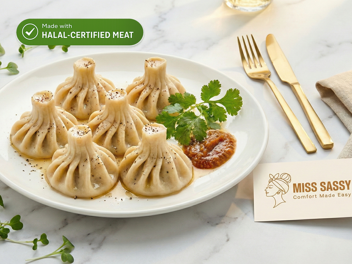 Khinkali Beef – Made with Halal-Certified Beef, 1.5 lb (11 ct)