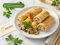 Crepes Chicken & Mushroom - Made with Halal-Certified Chicken, 1 lb