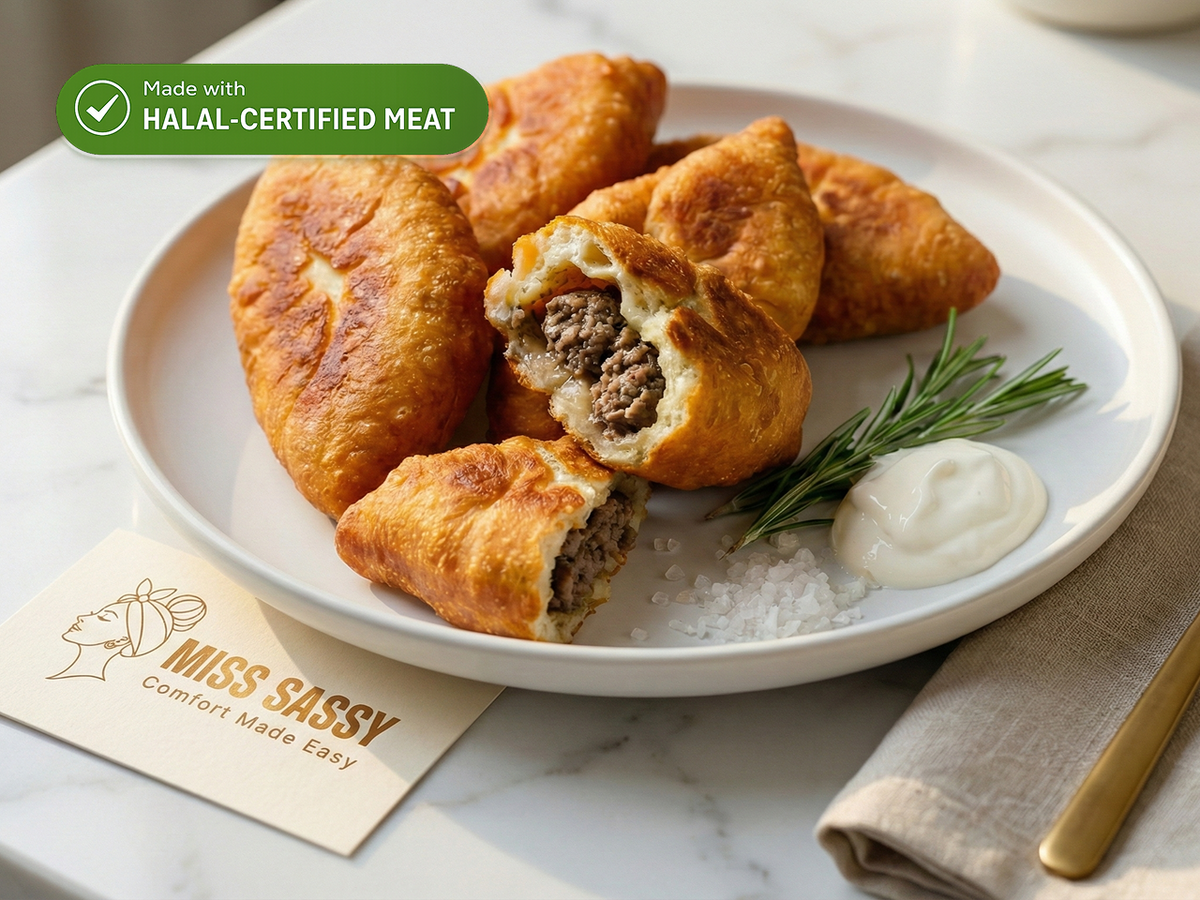 Piroshki Beef – Made with Halal-Certified Beef, 1.2 lb